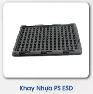 Khay nhựa PS ESD